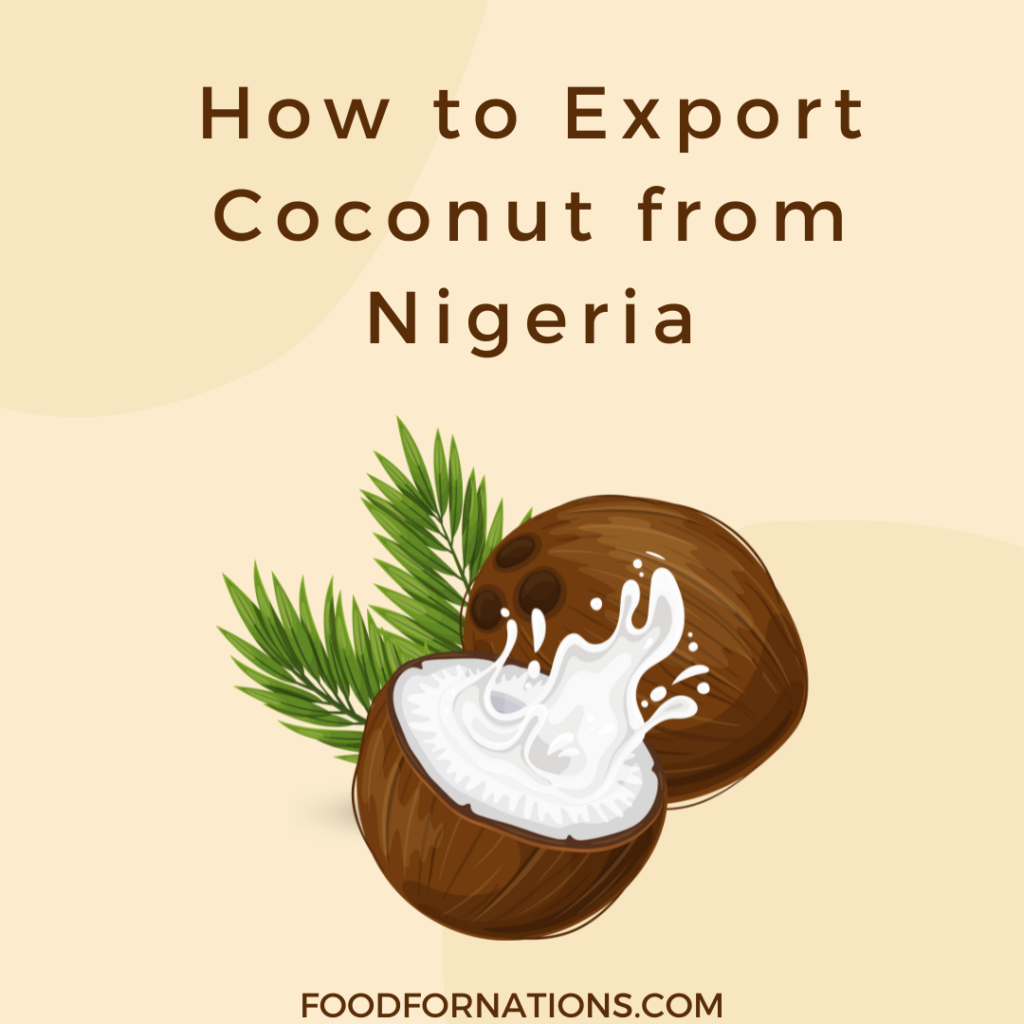 How to Export Coconut from Nigeria