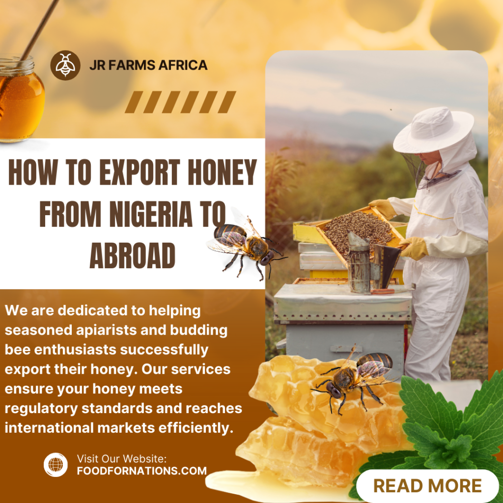 How to Export Honey From Nigeria To Abroad